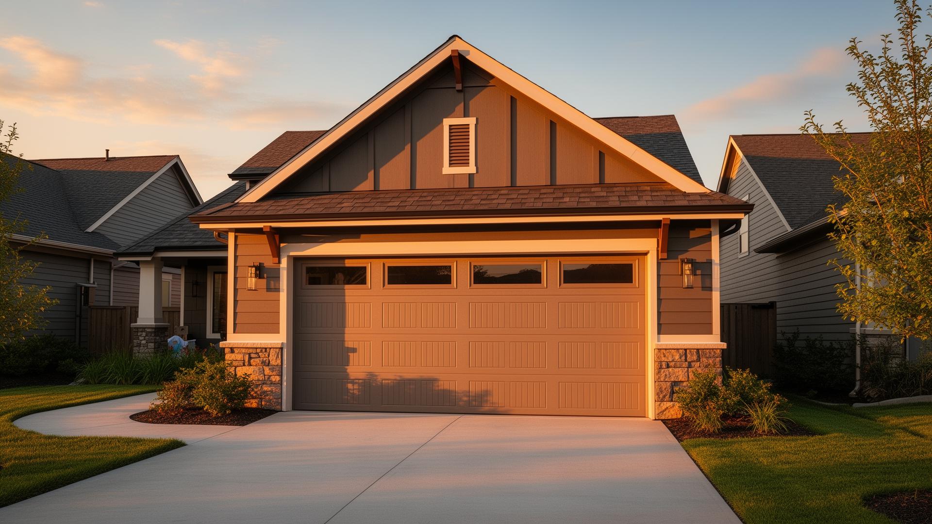 Professional garage door installation